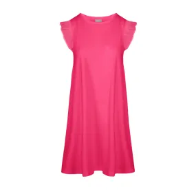 All Inclusive Censured abito corto da donna con maniche voulant AWC273TJSGE 119 orchidea