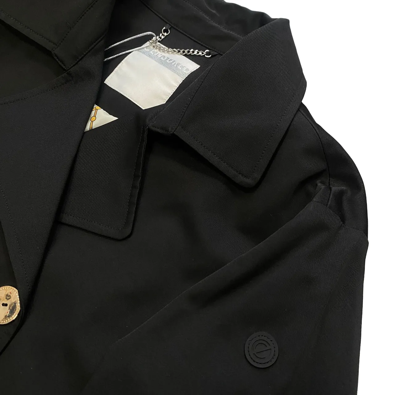 Simple Layer Breathable Technology Censured giacca a doppiopetto da donna GWC174TCPY4 90 nero