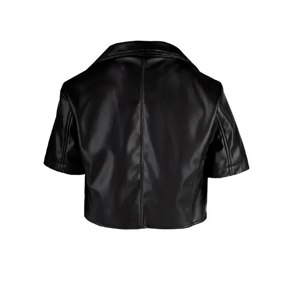 Censured giacca corta in ecopelle Short Slevve JWGLACTFNSV 90 nero Weight Distribution System