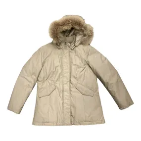 Censured Giacca invernale da donna con cappuccio e pelliccia CW 1784 T BR2 16 beige QuickDry Moisture Wicking