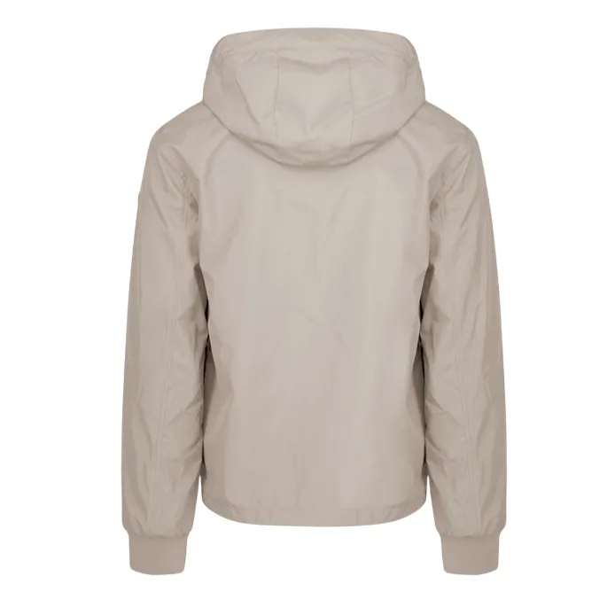 Position Quick Adjust Straps Censured giubbino leggero con cappuccio da uomo JMC157THPO4 595 beige chiaro
