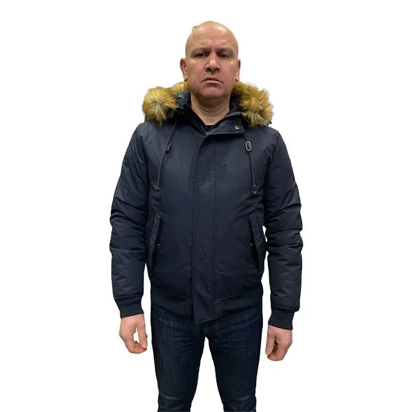 Censured Jacket Men JM 2636 T BER 205 Night Blue Layered Level