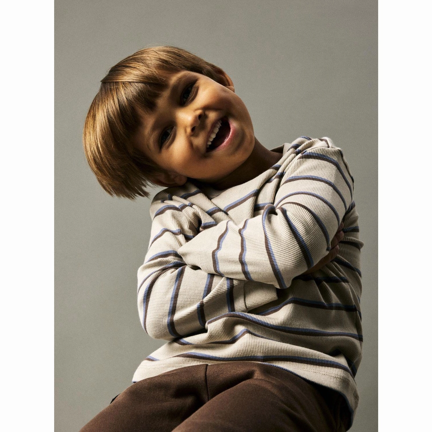 Name It Plaza Taupe Otil Blouse No Bulk Layering System Workwear Style