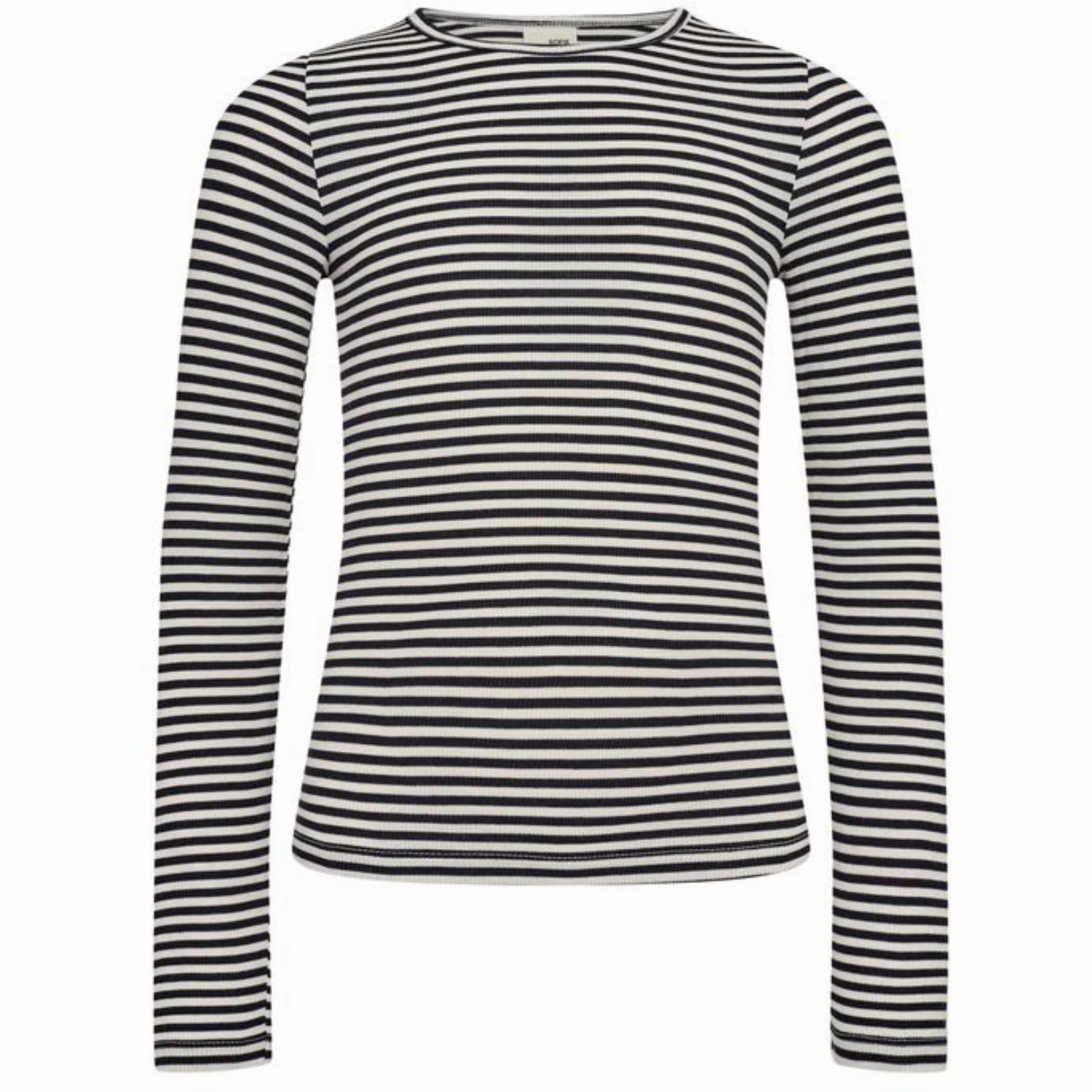 Modern Style Sofie Schnoor Navy Striped Blouse