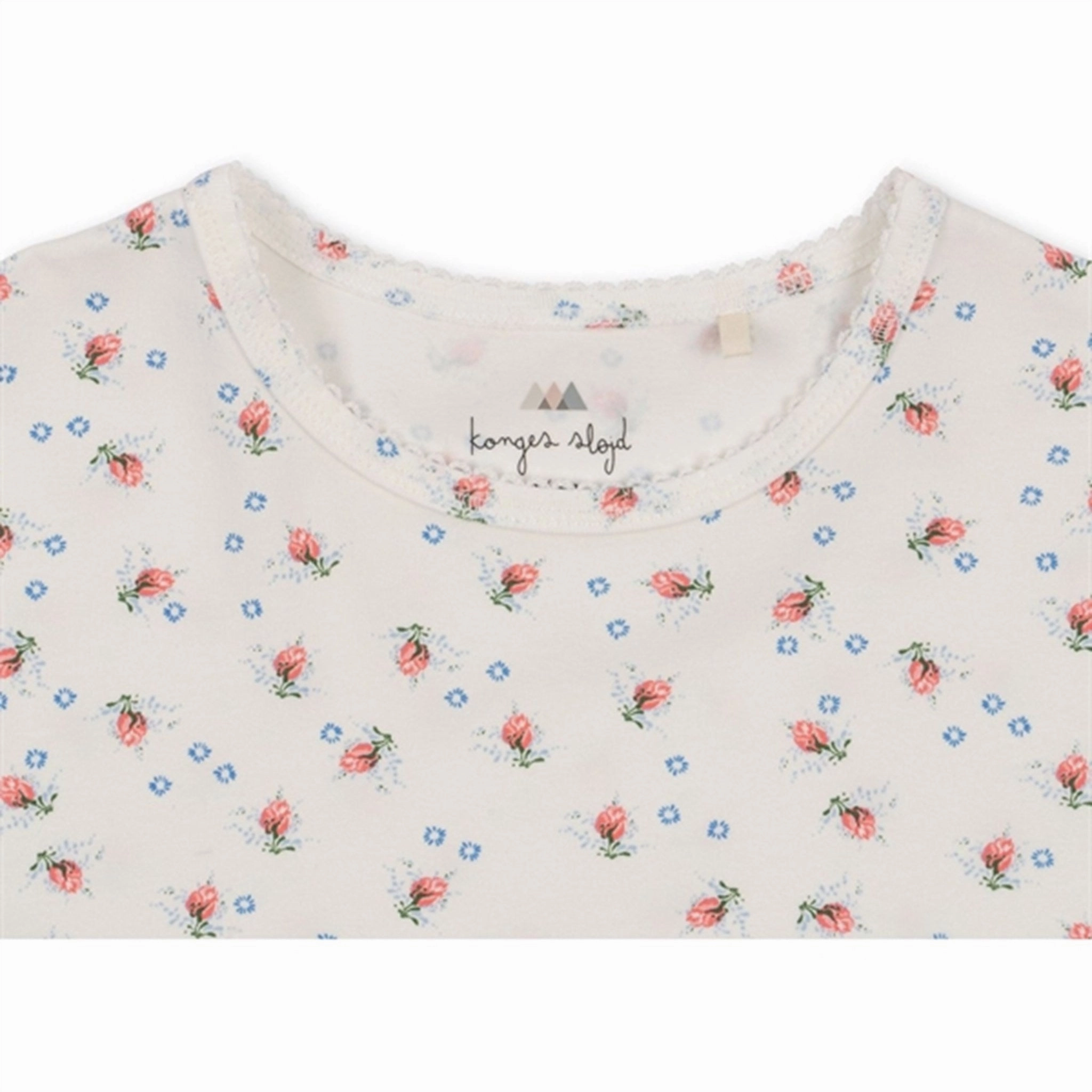 Versatile Wear Gentle Look Konges Sl?jd Brise D?? ??t?? White Basic Dress