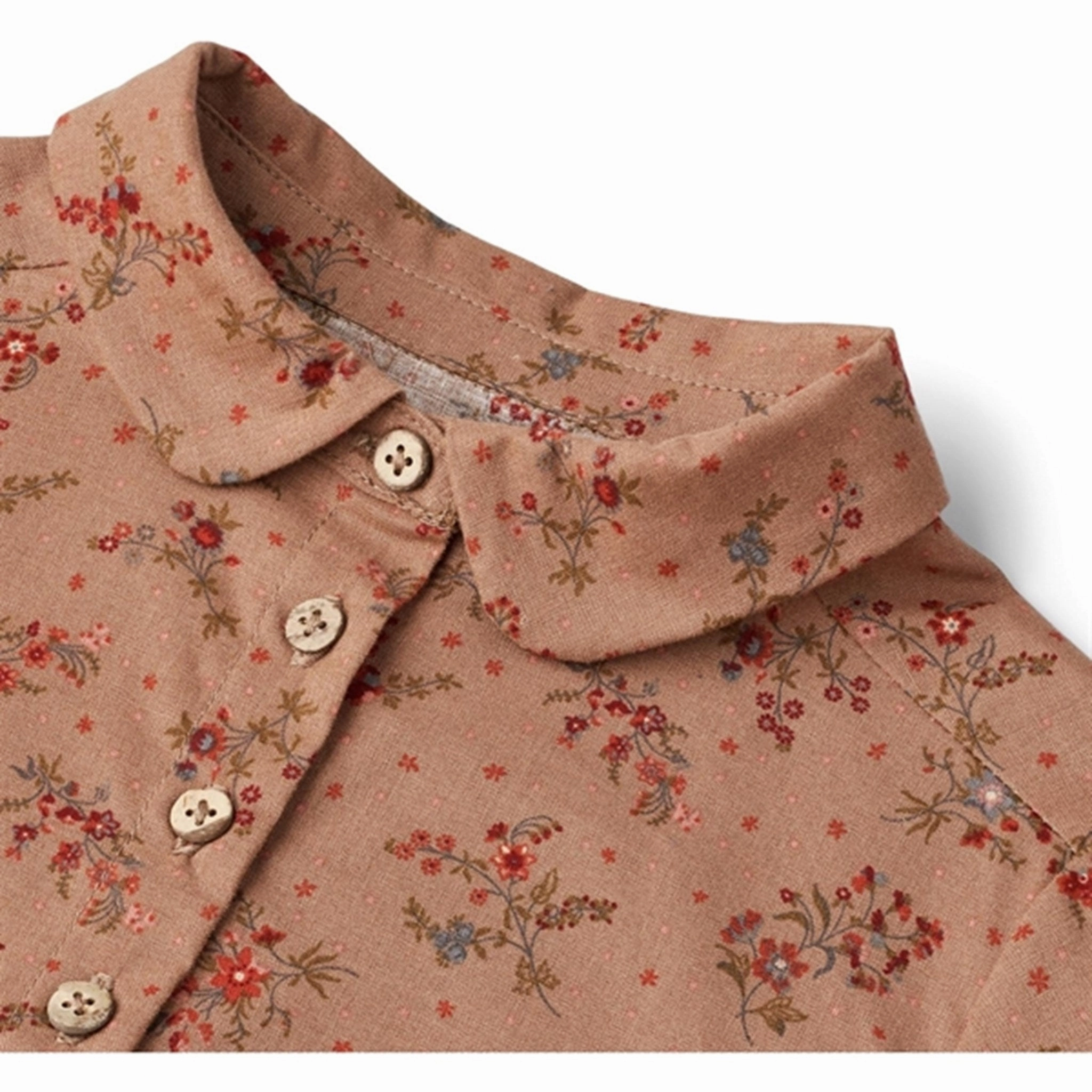 Wheat Berry Dust Flowers Dress Felucca Versatile Layering Studio Style