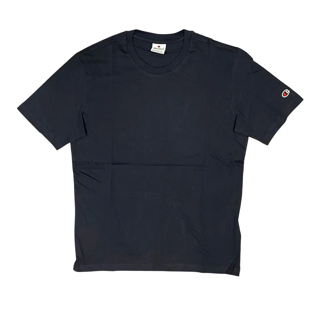 Perfect Layer Circular Knit Construction Champion 2 magliette girocollo manica corta da uomo 220267 WW001 bianco-blu