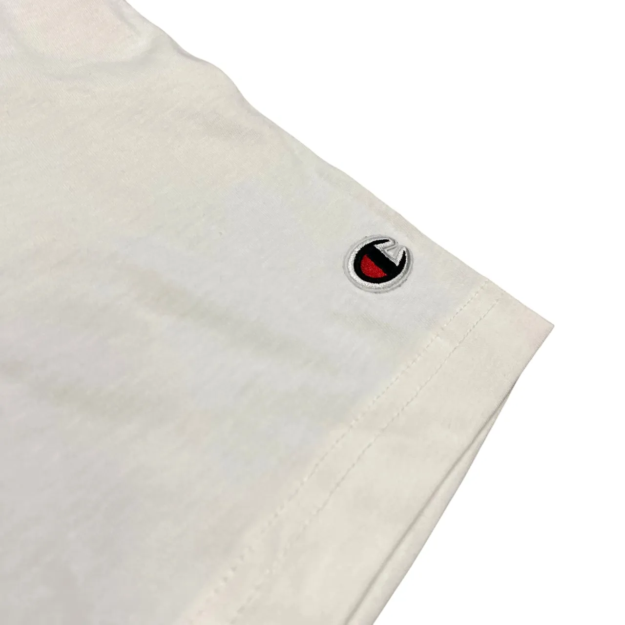 Champion maglietta manica corta da uomo in jersey con logo piccolo 220264-WW001 bianco Effortless Wearable Autumn Wear