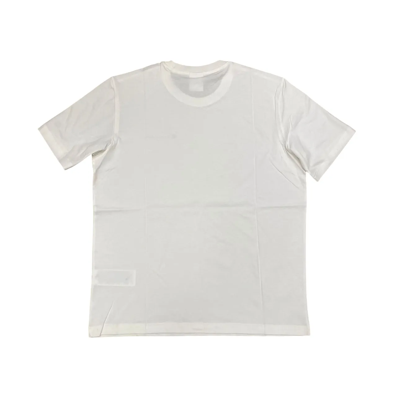 Champion maglietta manica corta da uomo in jersey con logo piccolo 220264-WW001 bianco Fit For All Day