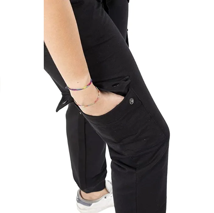 Champion Pantalone Cargo con Polsino al fondo 114445 KK001 NBK black Adaptive Fit