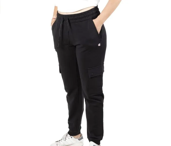 Champion Pantalone Cargo con Polsino al fondo 114445 KK001 NBK black Functional Layer