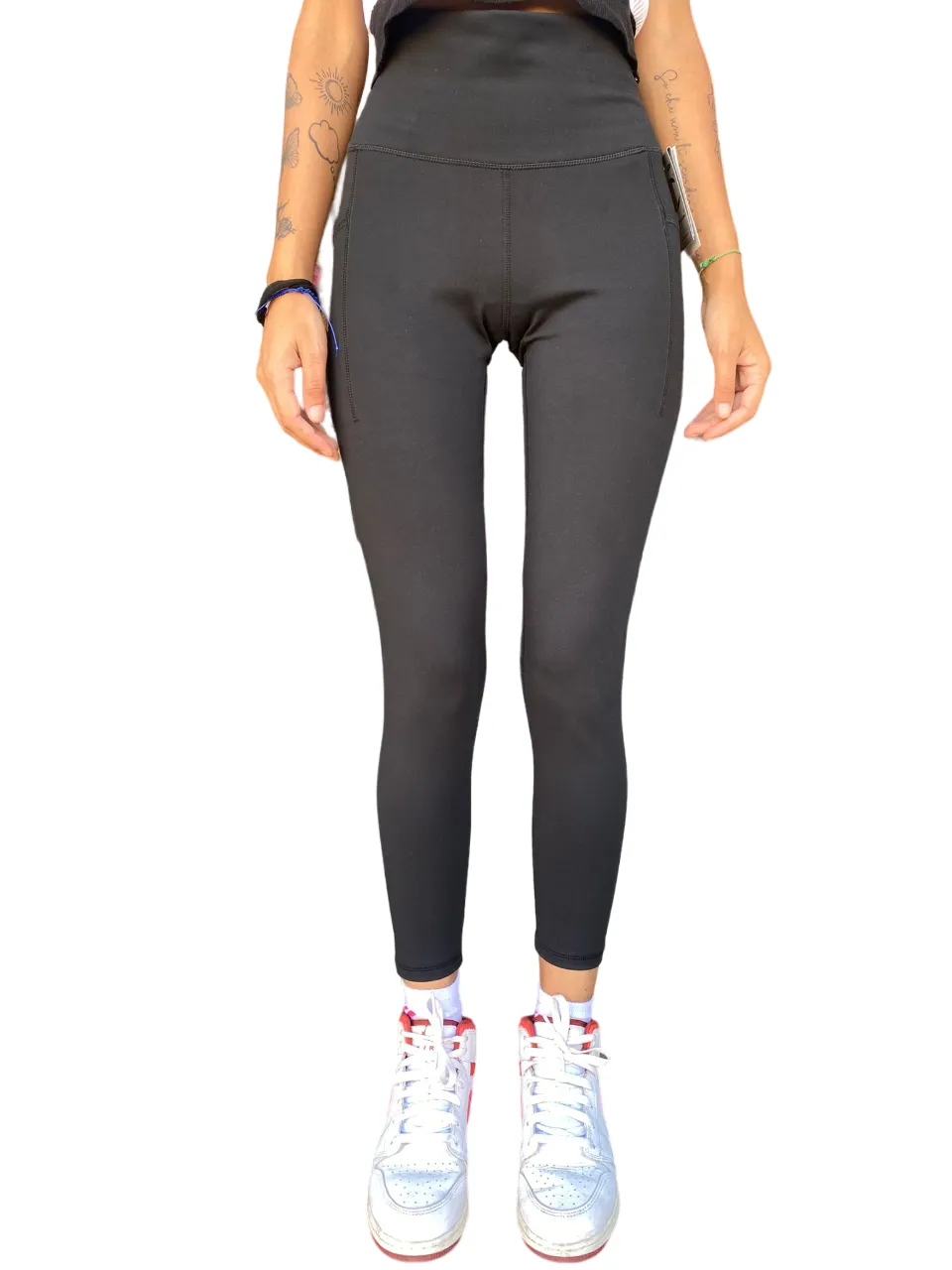 Seamless Construction Technology Champion pantalone sportivo da donna Capri M1406 X001 nero