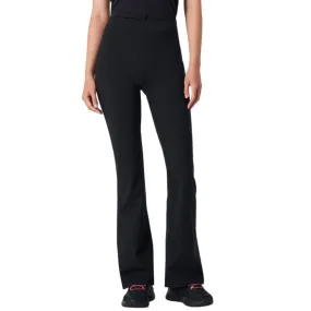 Outdoor Performance Champion pantalone sportivo da donna con vita alta e gamba a zampa Flare Leggings M59452 X001 nero