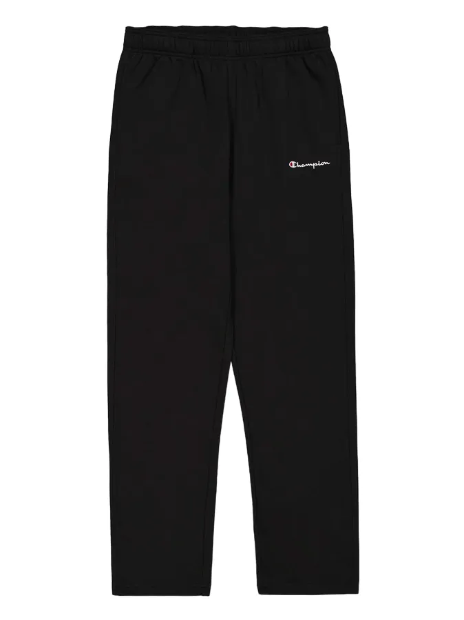 Urban Style Champion pantalone sportivo da uomo con orlo diritto 220294 KK001 nero