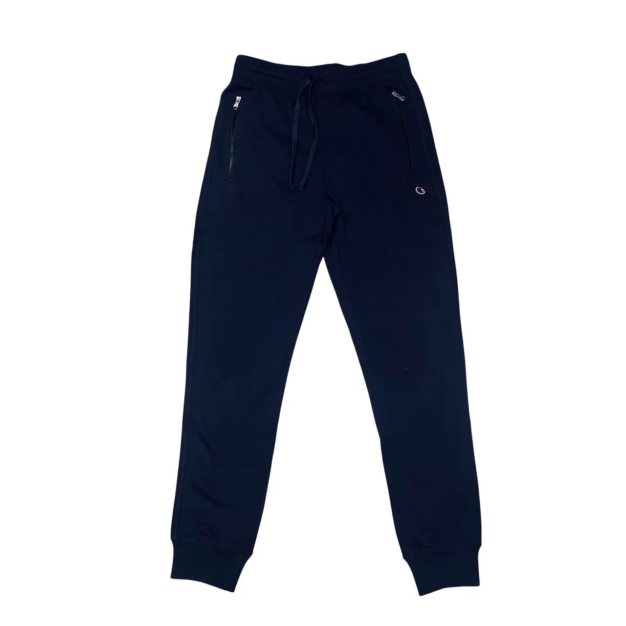 Champion pantalone sportivo da uomo con polsino alla caviglia 220804 BS501 blu Side Pockets