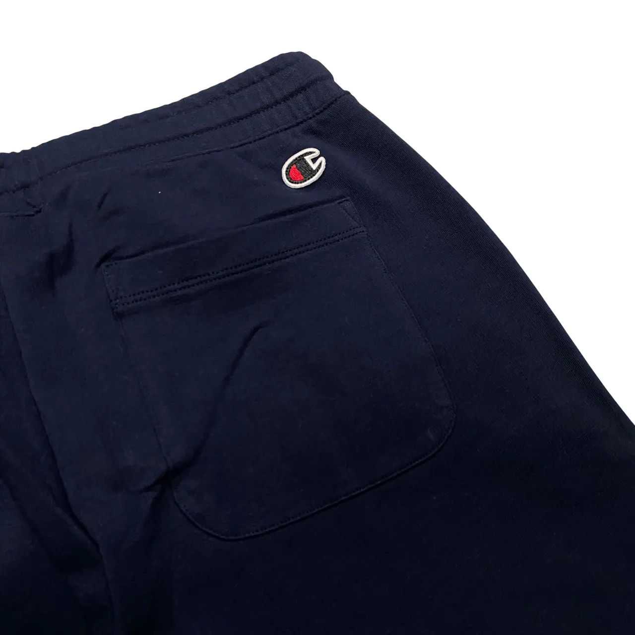 Champion pantalone sportivo da uomo  in cotone garzato con orlo dritto 117454 BS501 blu Low Profile Street Inspired