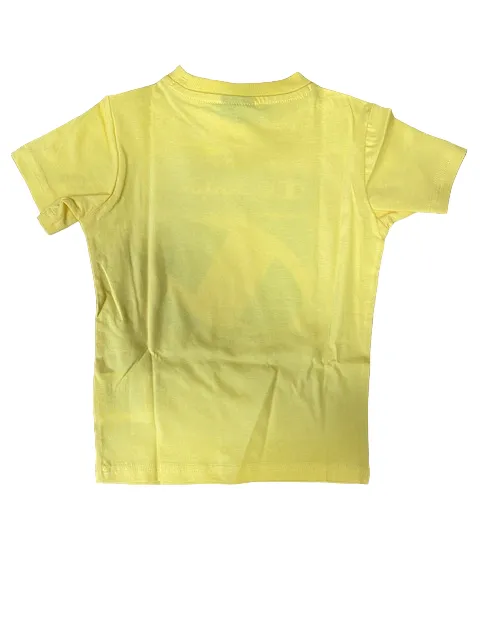 Champion T-shirt da ragazzo manica corta Legacy Graphic 306308 YS043 MIY giallo Job Interview