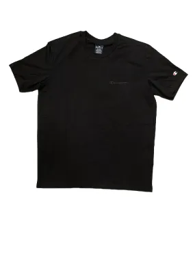 Champion T-shirt manica corta da uomo Legacy Americans Classic Small Logo 218539 KK002 NBK nero Award-winning SeamFreeShoulders