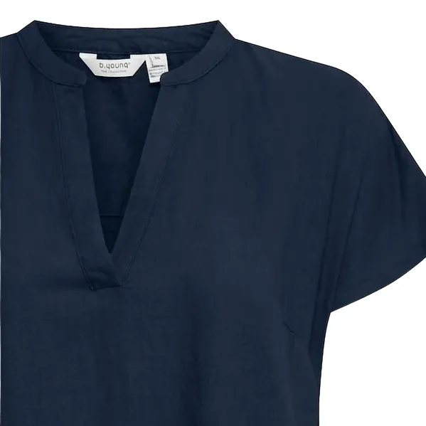 b.young vestito da donna con scollo a V Byfalakka 20811336 194020 blu Daytime Fit Festival Mood