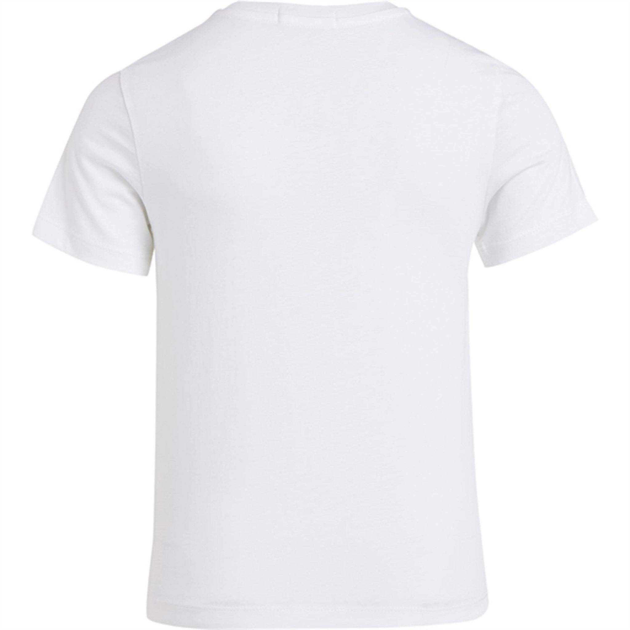 Versatile Fashion Daily Trend Calvin Klein Chest Inst. Logo T-Shirt Bright White