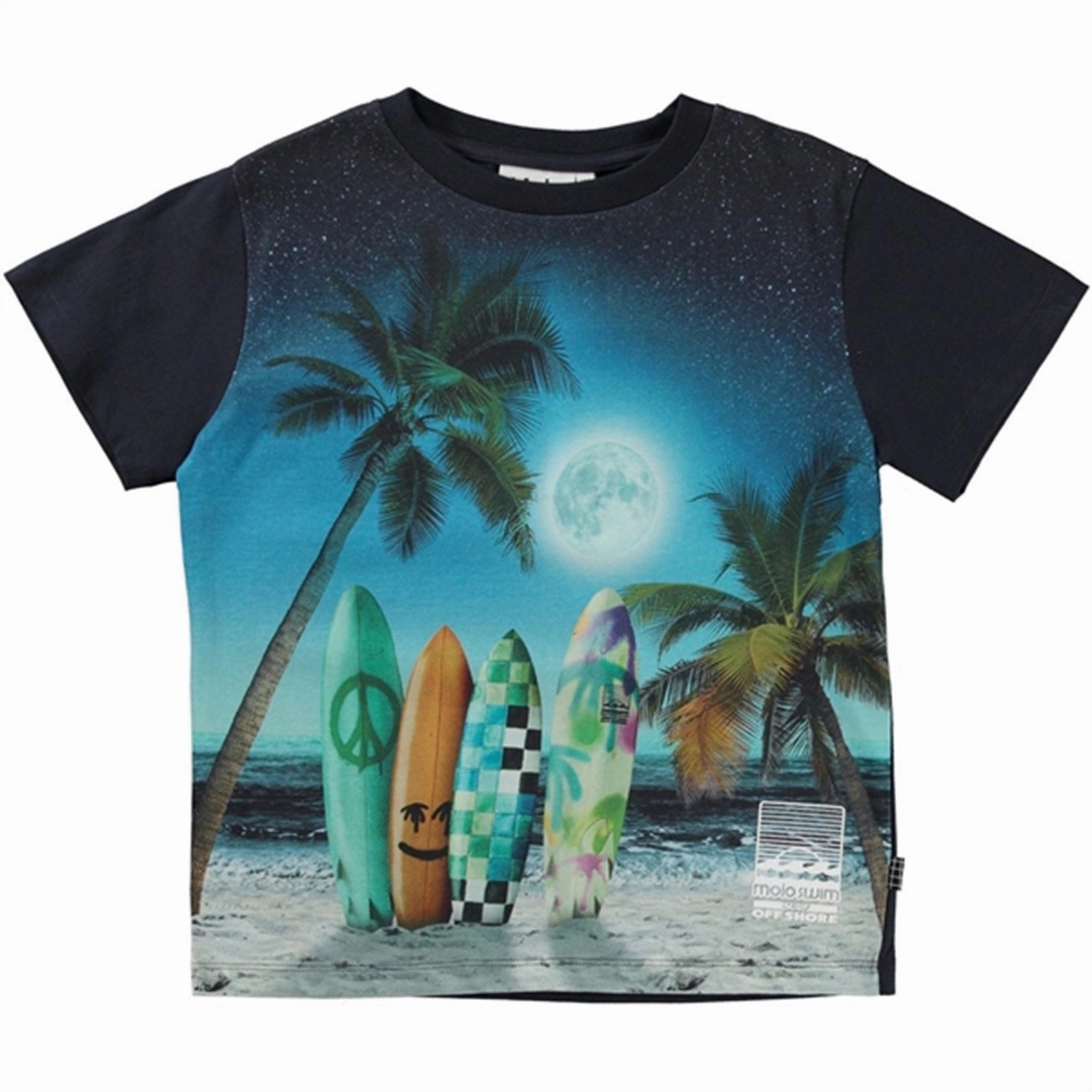 Molo Sunset Surfer Rame T-Shirt Weekend Smart Look City Casual