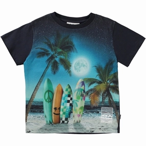 Molo Sunset Surfer Rame T-Shirt Weekend Smart Look City Casual