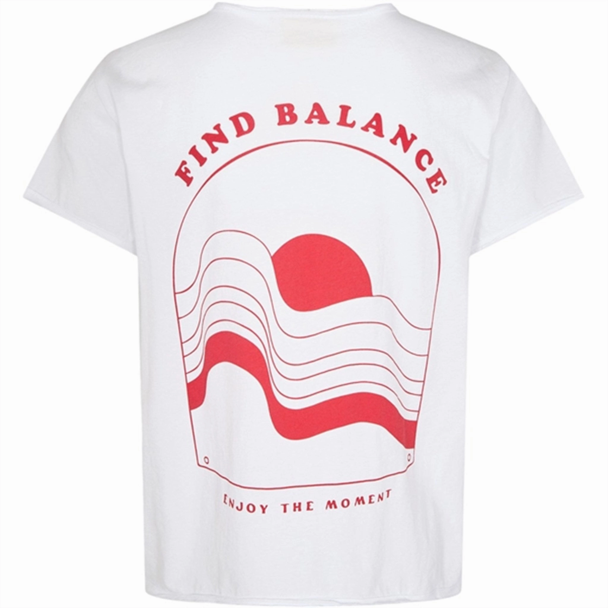 Sofie Schnoor Brilliant White T-shirt Non Restrictive Fit Gym clothing