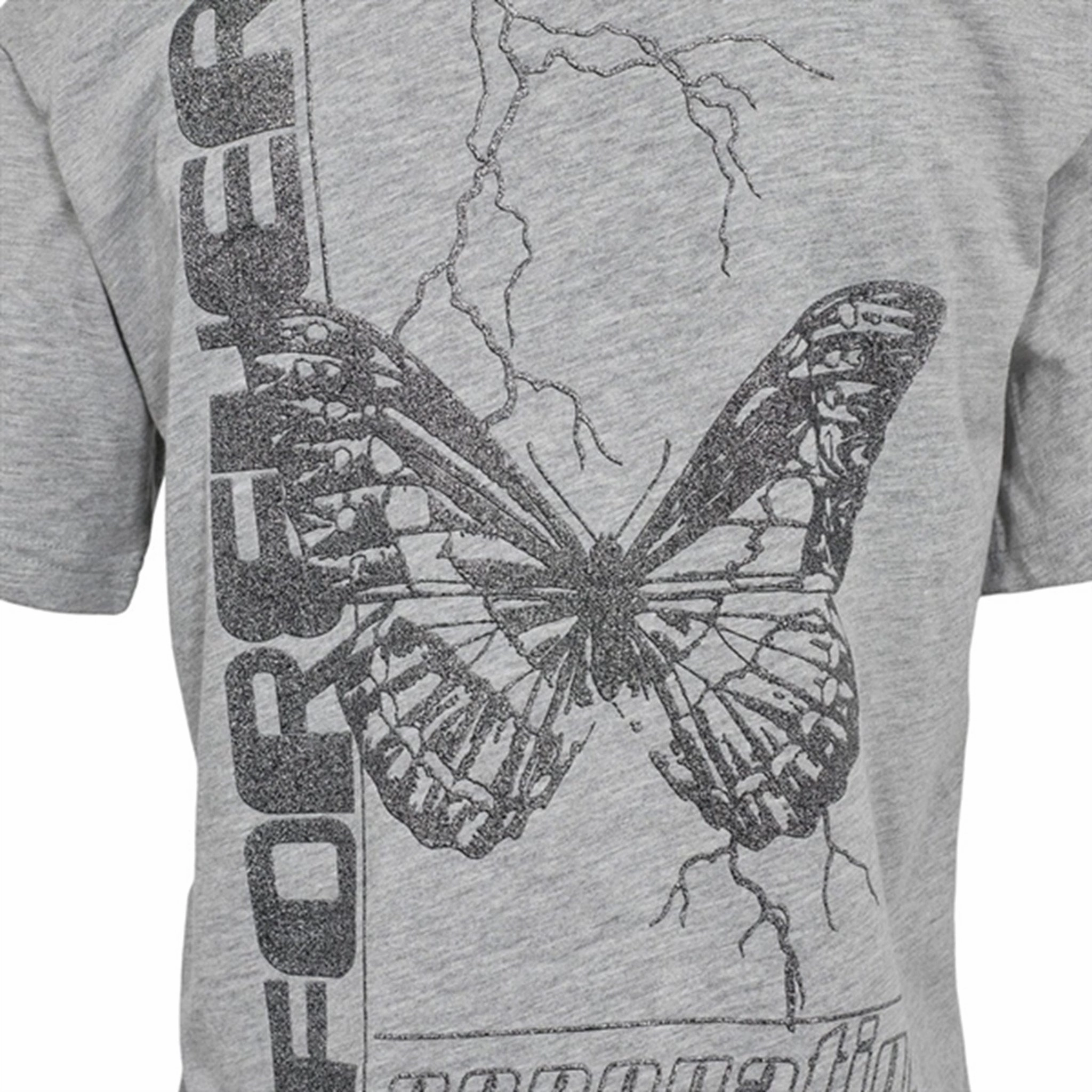 Sofie Schnoor Grey Mel T-shirt Casual Outfit Vegan