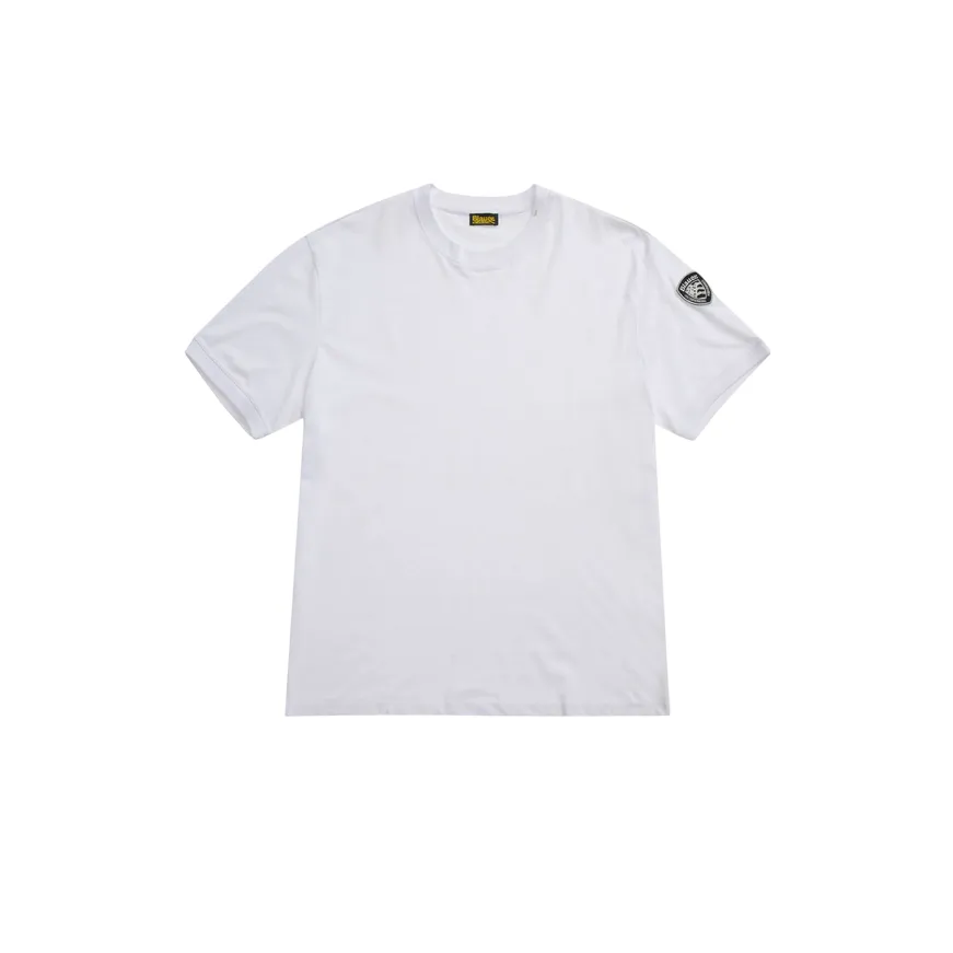 Cozy Vibe Wear Blauer maglietta manica corta da uomo Anthony 25SBLUH02275 bianco