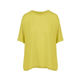 Bomboogie maglietta manica corta da donna con vestibilit?? ampia TW8937TJL5 2 giallo oro Comfort Apparel