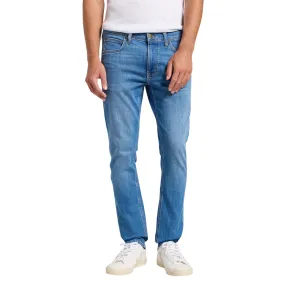 Lee pantalone jeans da uomo Luke Low Stretch 112363975 SILO blu medio AntiSlipWaistband