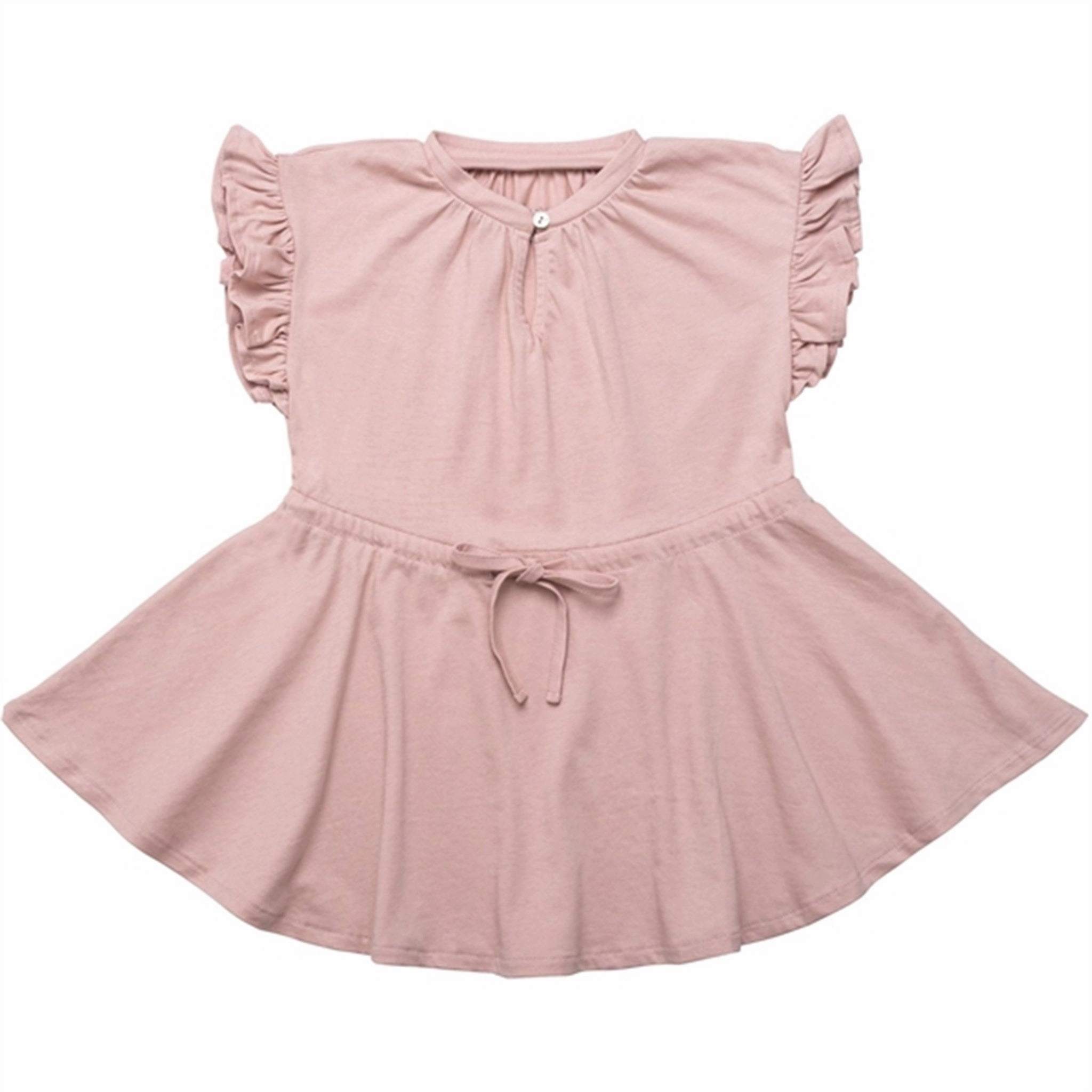 Sophisticated Edge Adjustable-Straps Minimalisma Lively Dress Litchi