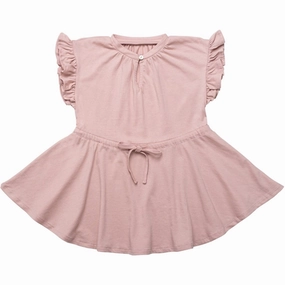 Sophisticated Edge Adjustable-Straps Minimalisma Lively Dress Litchi