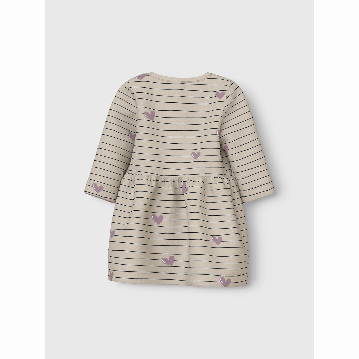 Name It Summer Sand Hearts Vandora Dress Chilly Weather Wear Soft Outfit