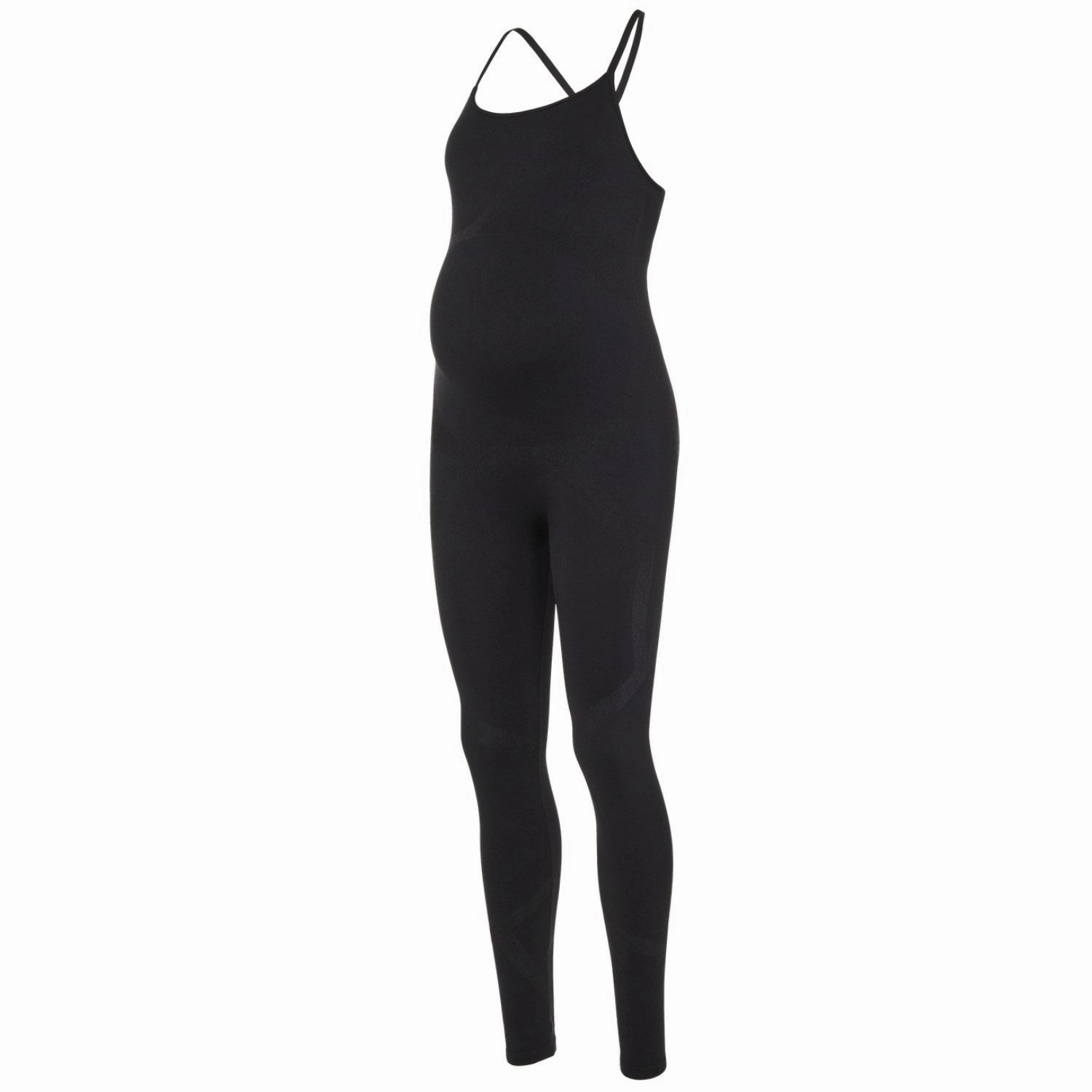 Mama;licious Black Mlpaulette Strap Active Jumpsuit Noos Everyday Relaxed Wedding Casual