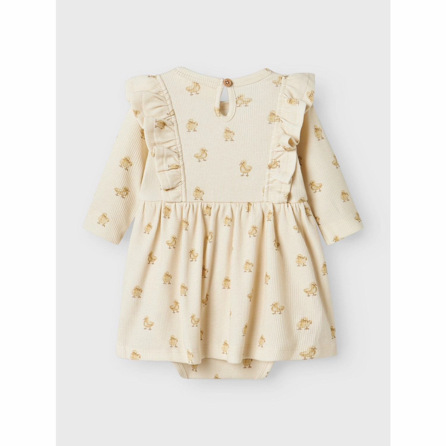 Mid Fit Smart Fit Lil'Atelier Turtledove Duck Lavo Emo Body Dress