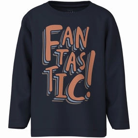 Name It Dark Sapphire Fantastic Victor Blouse Designer Look Non Chafe Seams