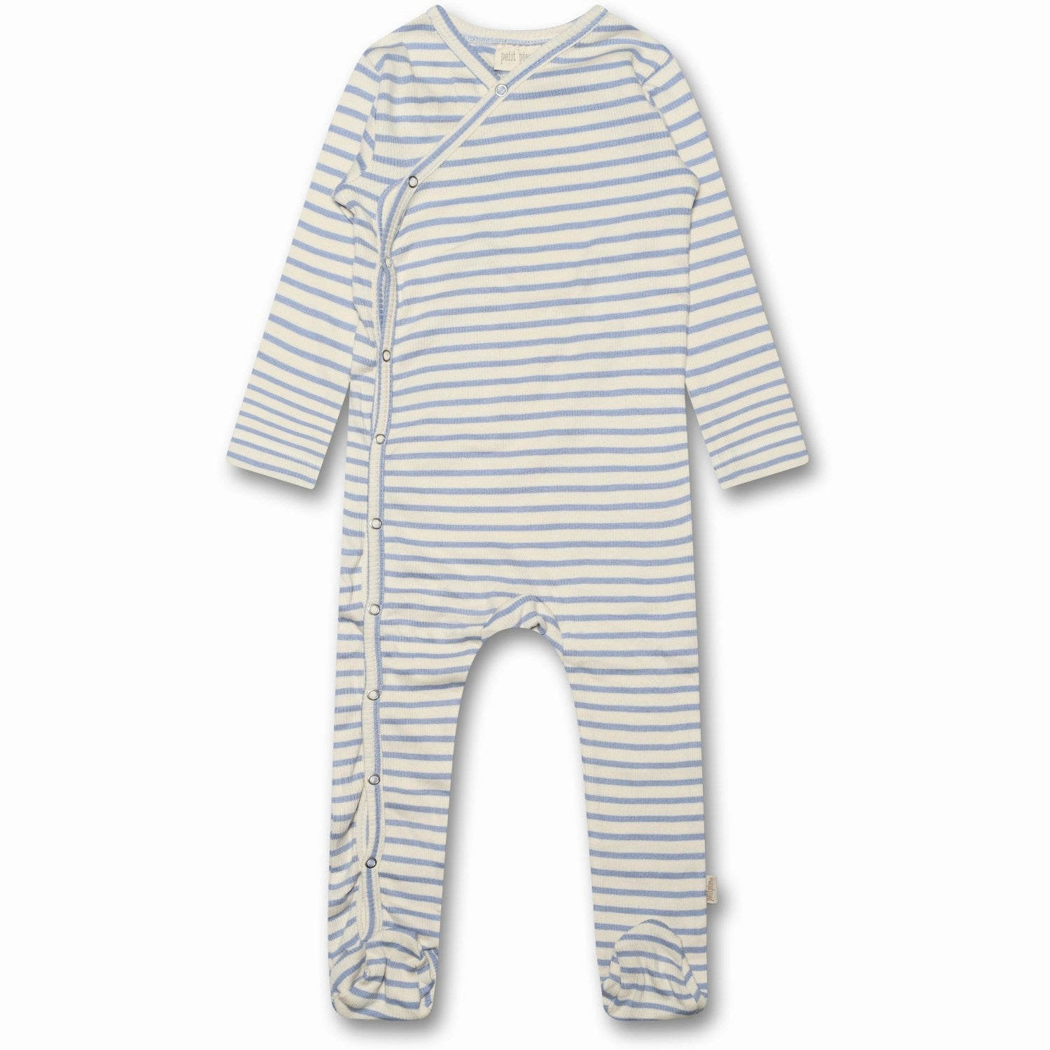 Bold Youth Petit Piao Spring Blue Jumpsuit Fold Modal Striped