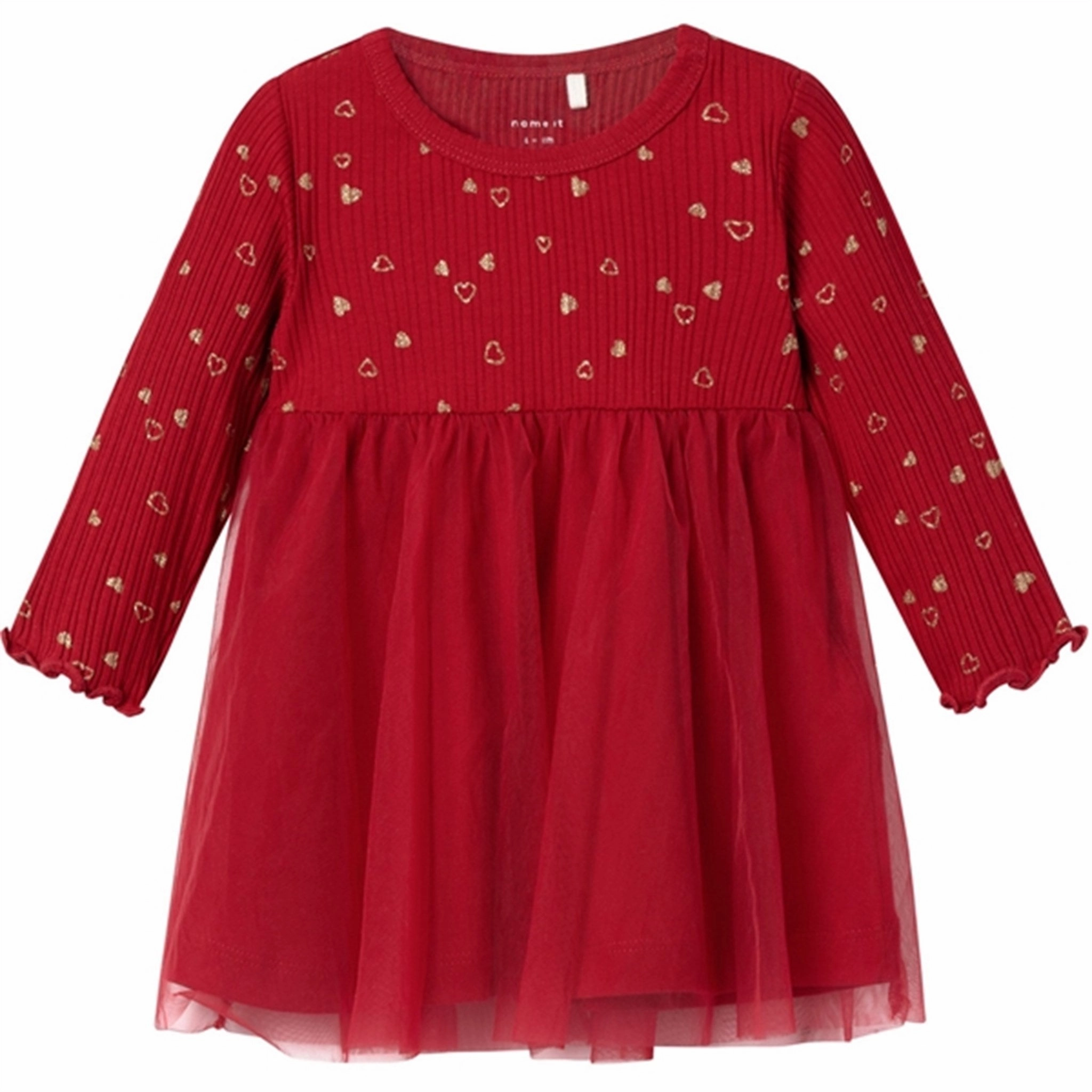 Name it Jester Red Royane Dress Layer Ready