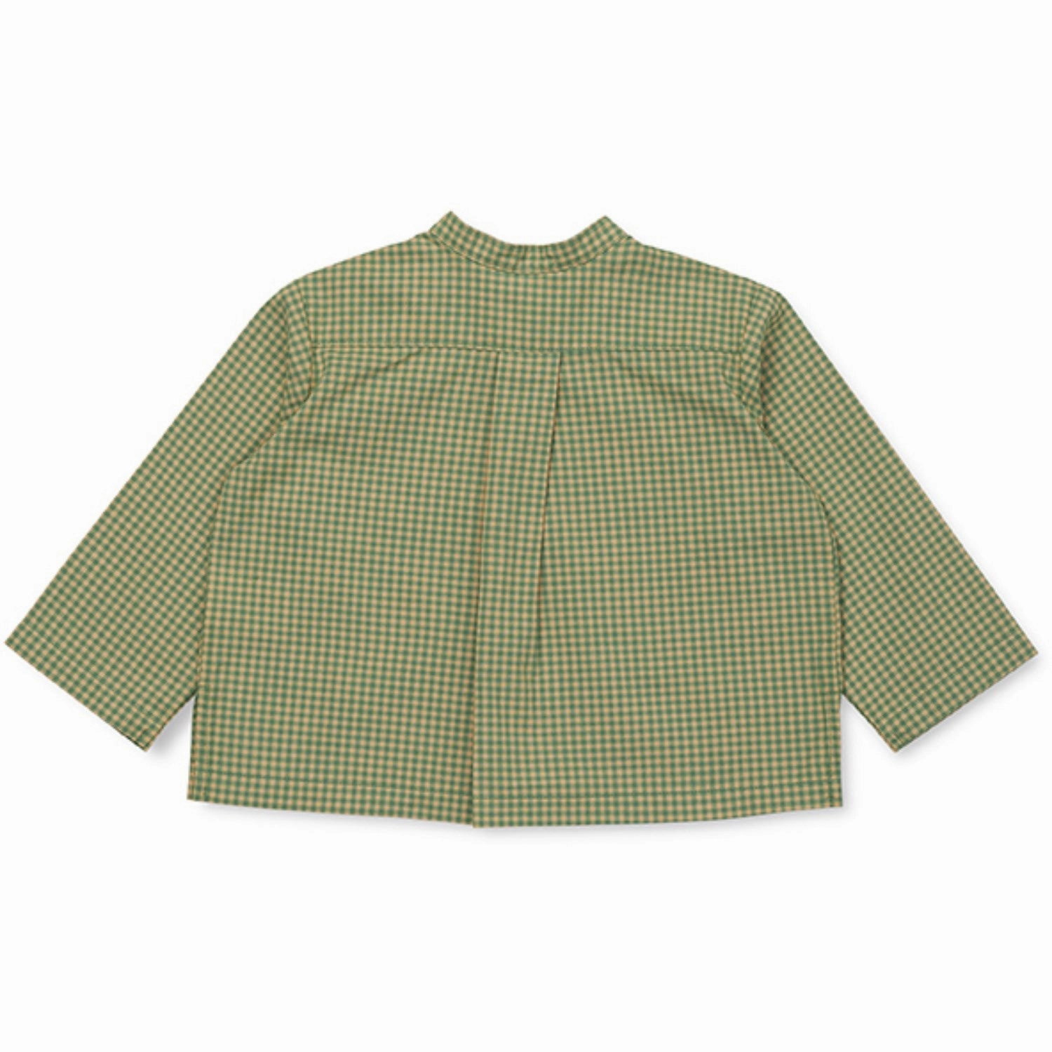 Long Sleeve Festival Fashion Lalaby Green Check Carlo Shirt Baby
