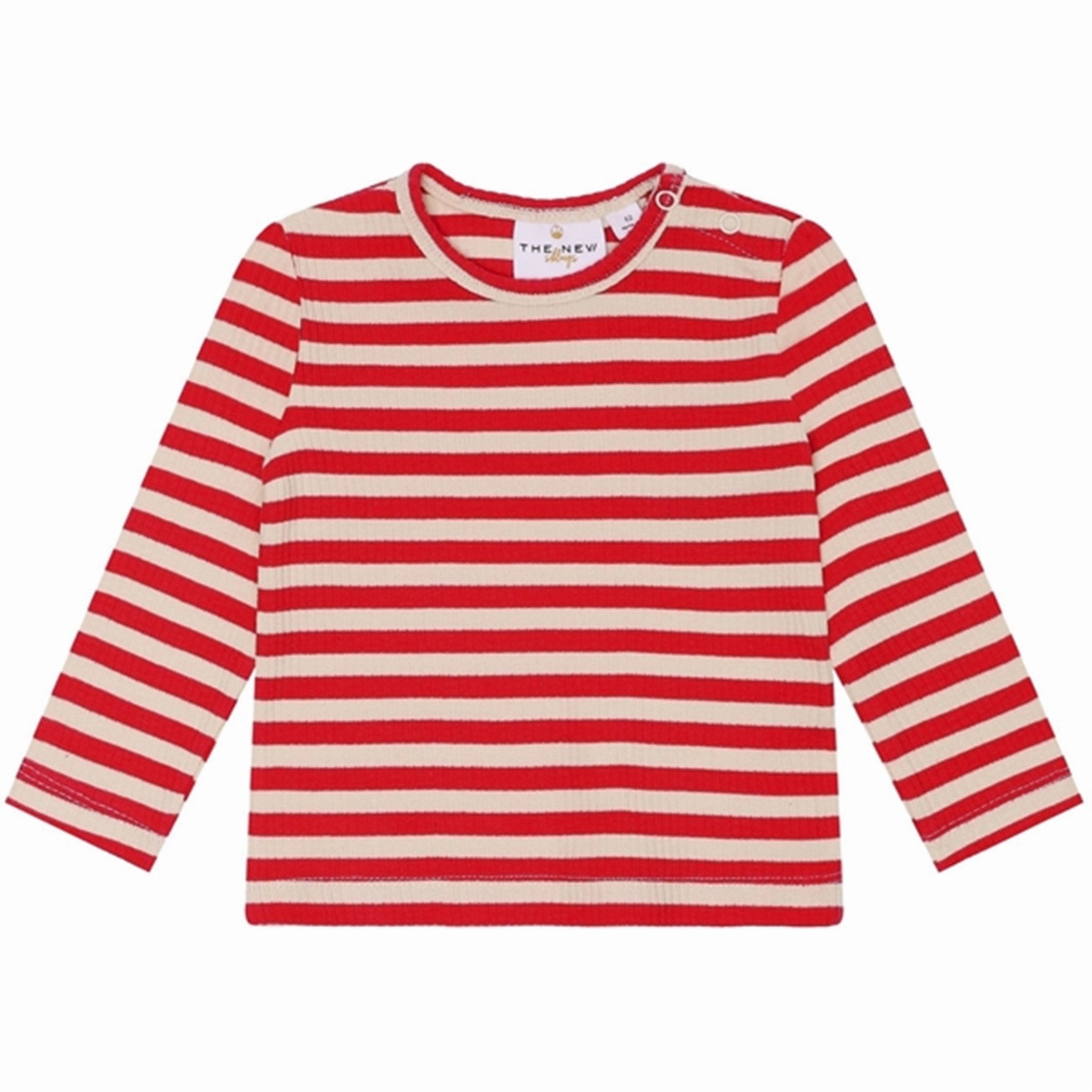 Nautical Look Shimmer Effect THE NEW Siblings Geranium Fro Rib Blouse