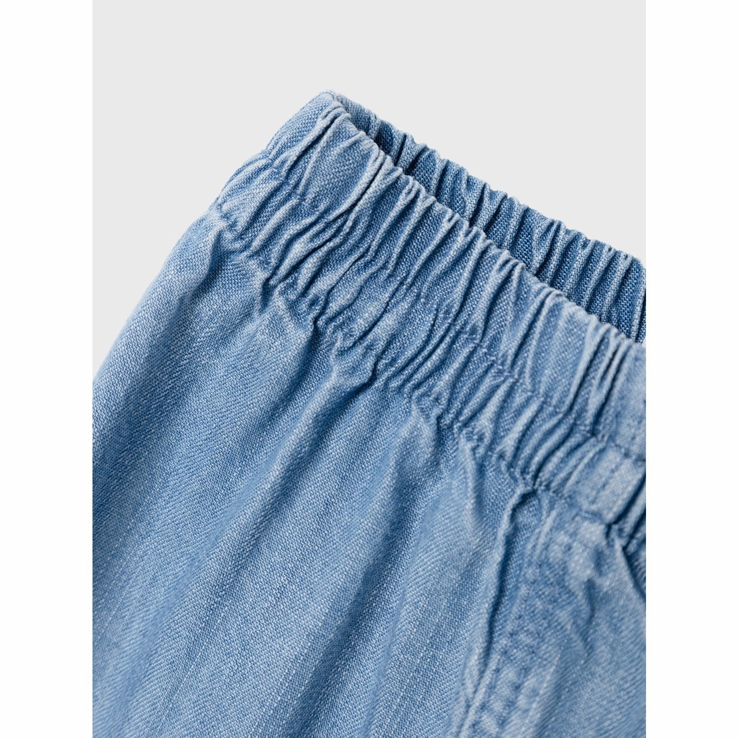 Name It Medium Blue Denim Rose Shaped Jeans Durable Weave