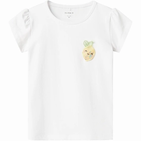 Name It Bright White Fedorar T-Shirt Basic Piece