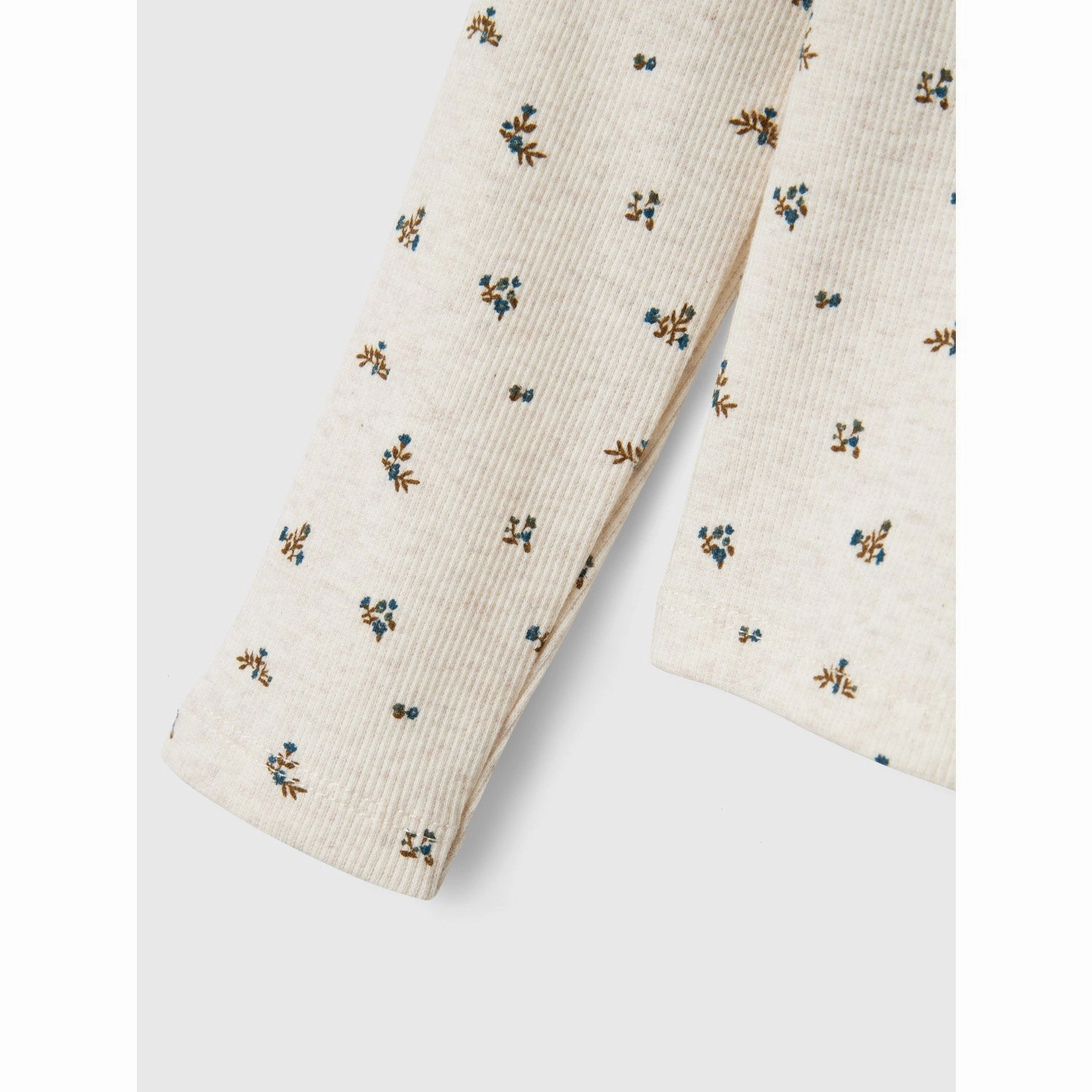 Name It Peyote Melange Olinne Slim Blouse Wrinkle Resistant Comfort Stretch