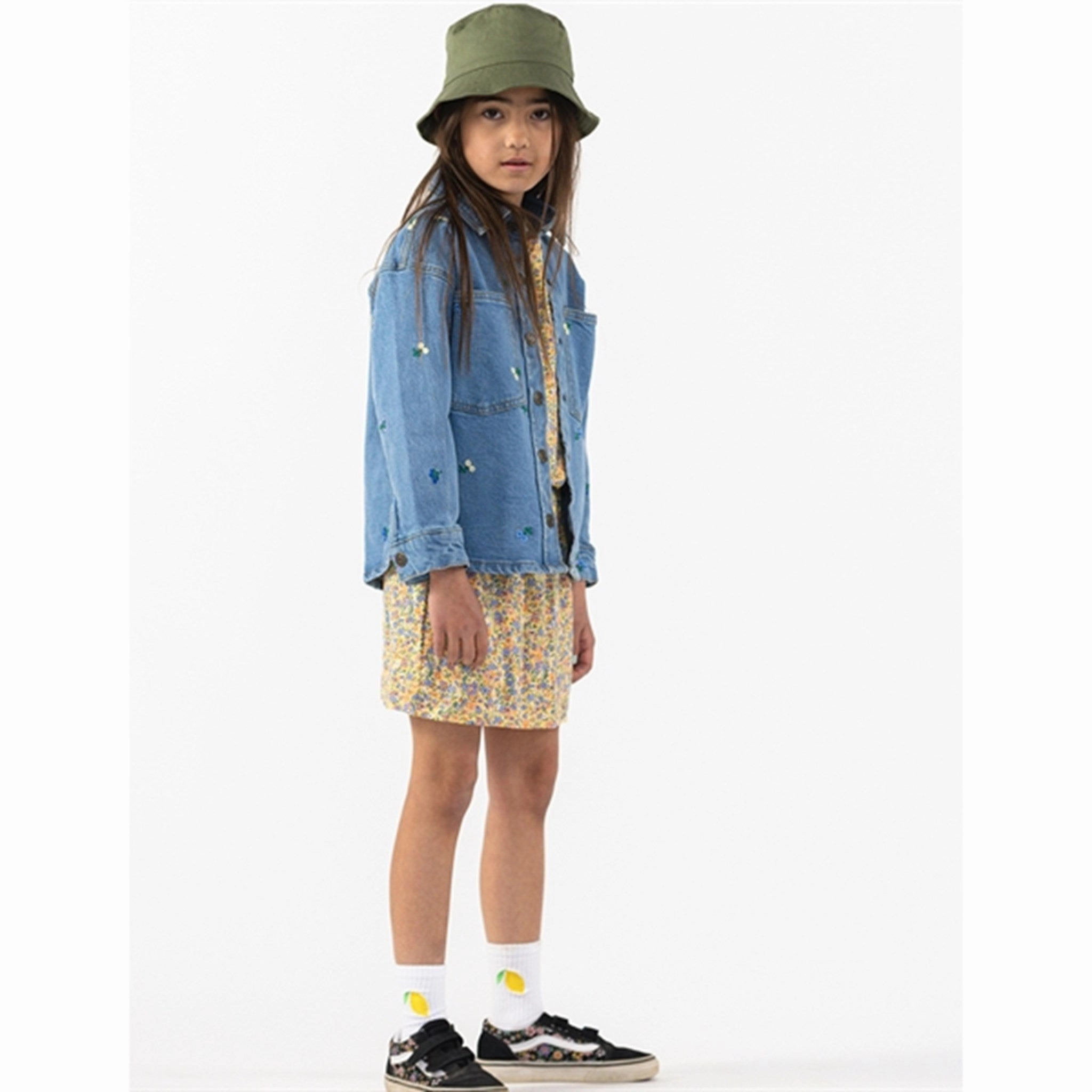 THE NEW Blue Denim Fifi Denim Shirt Athleisure Trend Fashion staples