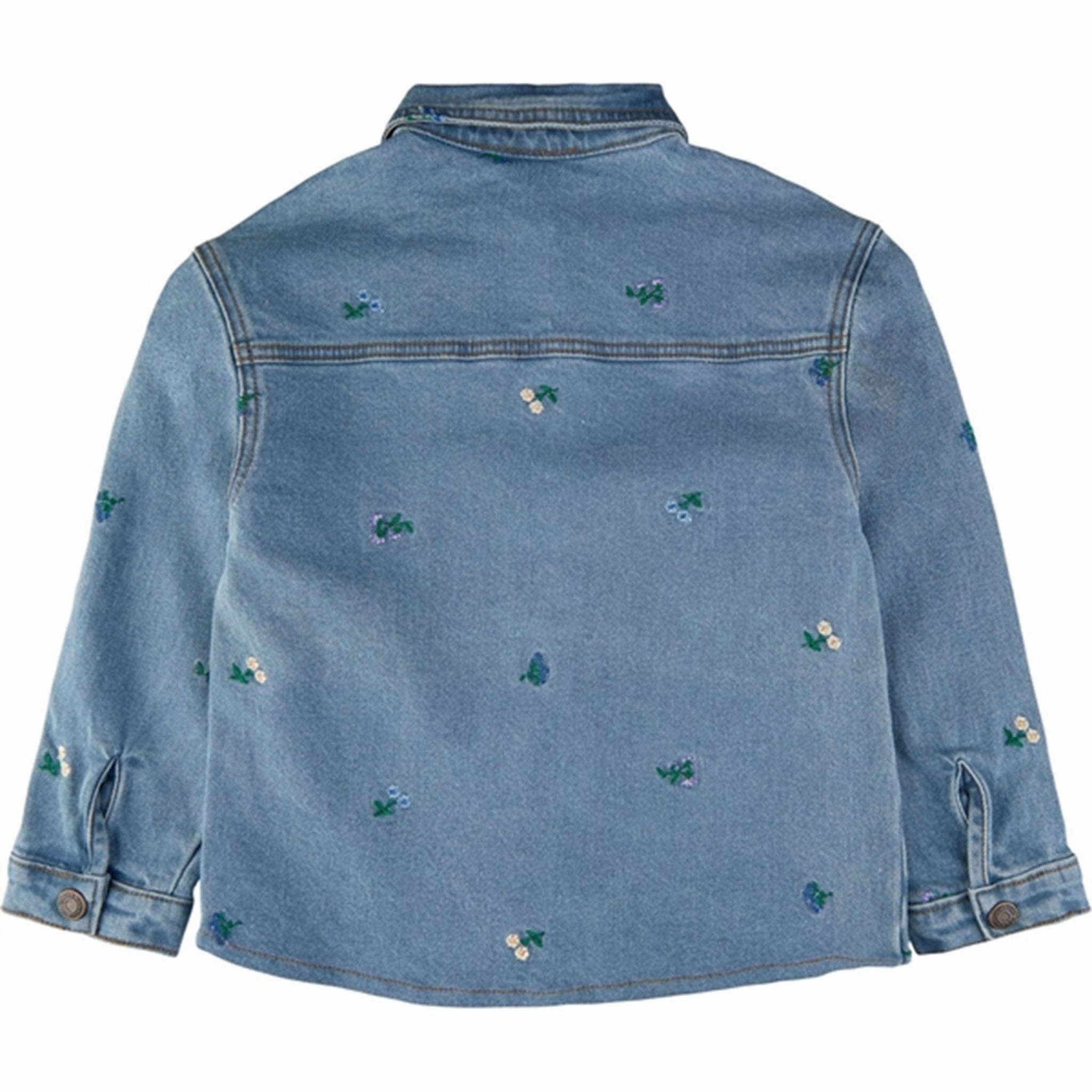 THE NEW Blue Denim Fifi Denim Shirt Non Static Finish