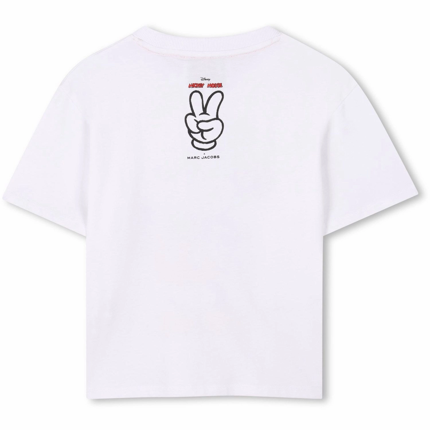 Marc Jacobs White Short Sleeves Tee-Shirt Seasonal Staple