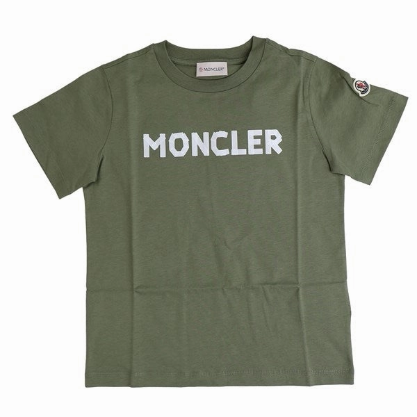 Organic Cotton Minimal Fashion Moncler T-Shirt Medium Green