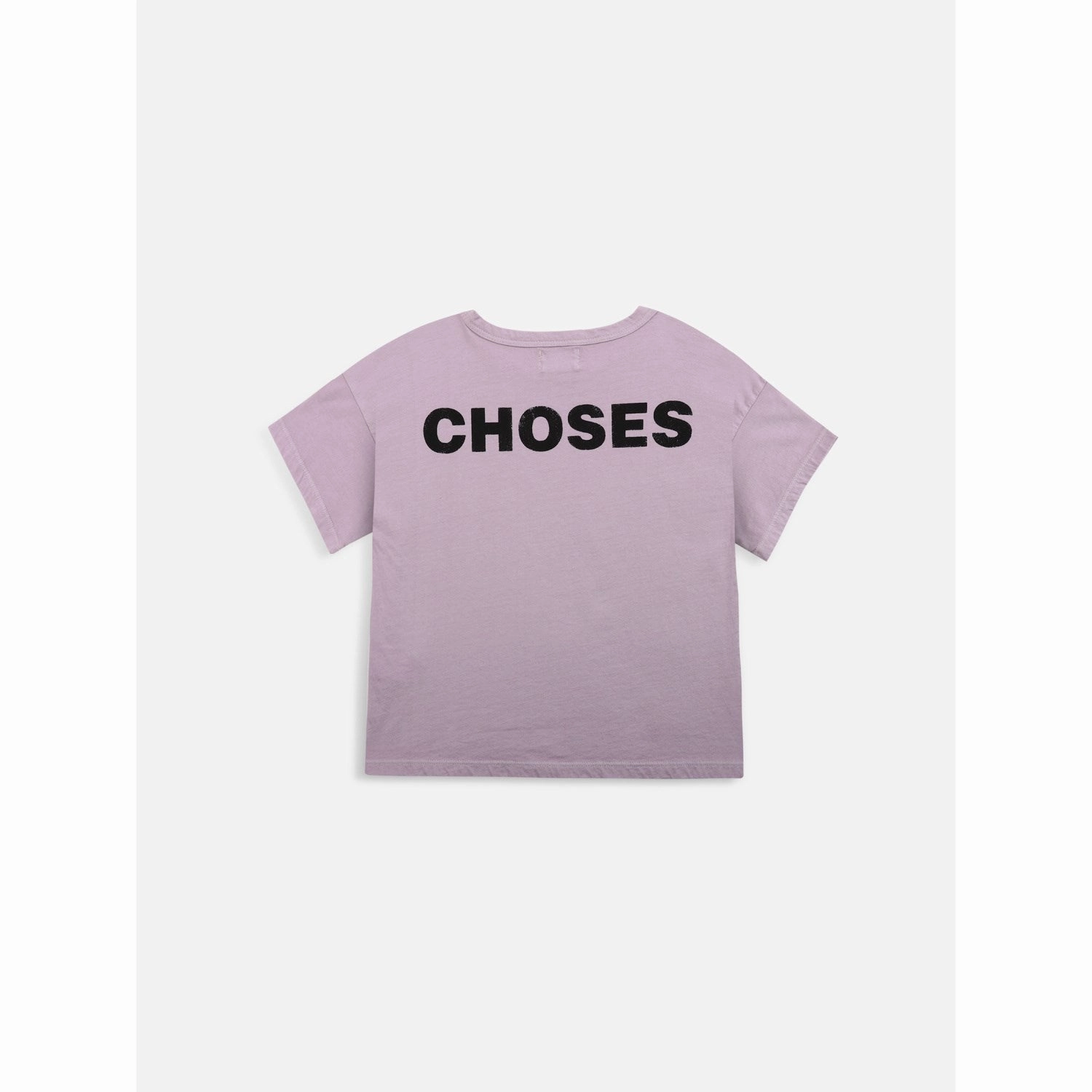 Bobo Choses Pale Mauve Short Sleeve T-Shirt Rayon blend