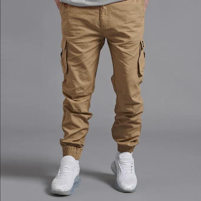 Dolly Noire Pantalone Cargo Ripstop pa901-pd-0 3 beige Non Iron Technology FlexibleMobilityDesign